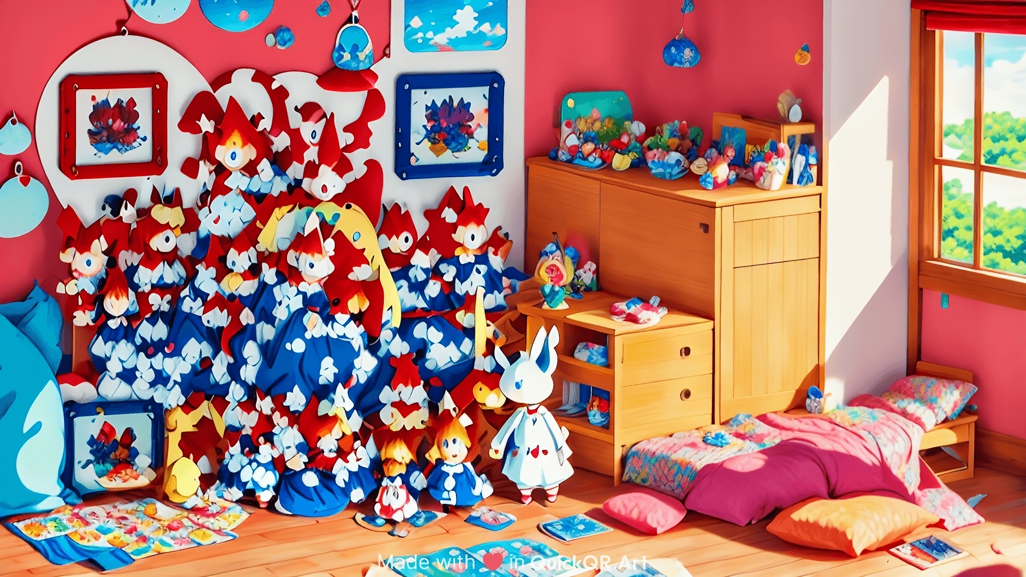 QR 9Puy 6 Little my Moomin Doll x2